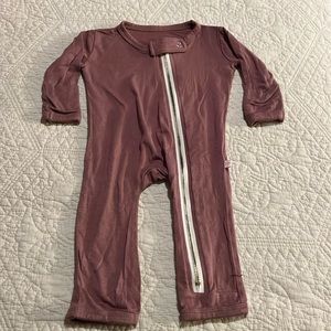 Posh Peanut NB zipper jumpsuit
